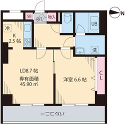 クレストヒル桃ヶ丘の物件間取画像